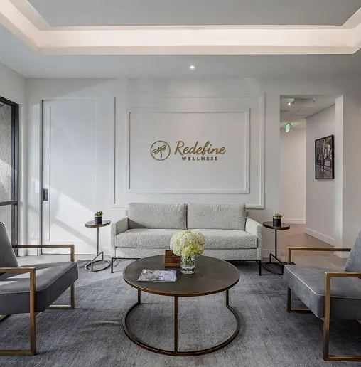 redefine wellness and treatment client lobby at scottsdale location
