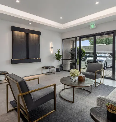 redefine wellness and treatment lobby area at scottsdale location