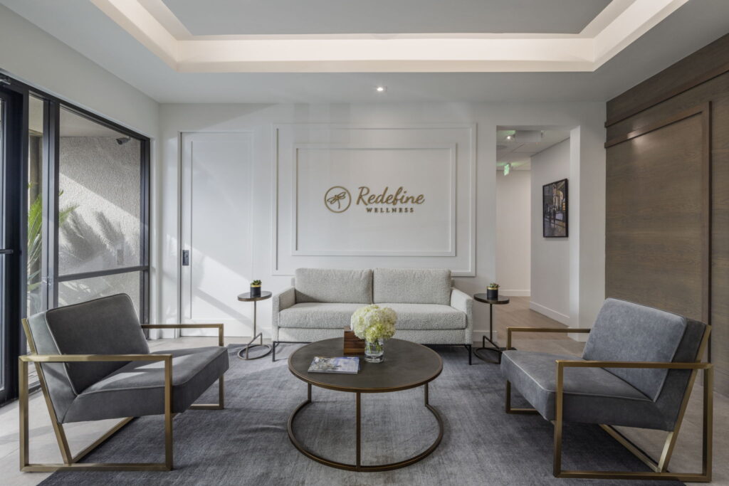 redefine wellness and treatment lobby in scottsdale