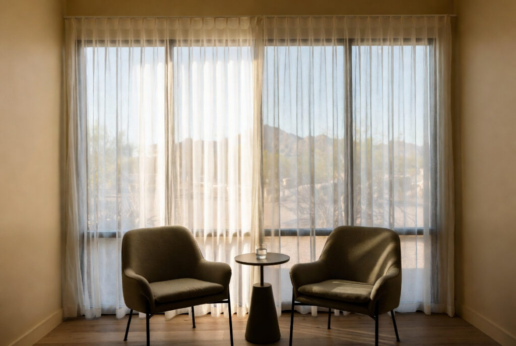 Discreet mental health treatment for professionals in a private Scottsdale clinic setting