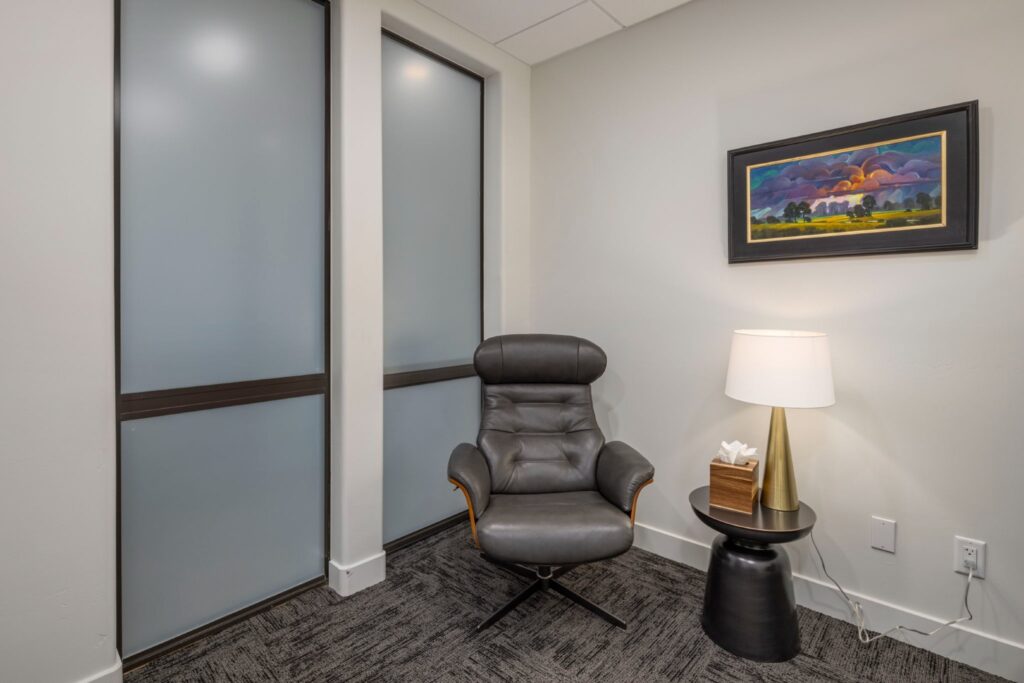Redefine wellness and treatment private therapy room scottsdale az
