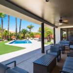 Tortuga residential location for men open concept living room kitchen scottsdale az